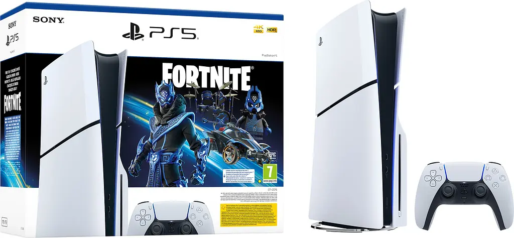 Ігрова консоль Sony PlayStation 5 Slim 1TB Fortnite Cobalt Star Bundle (1000045165) (UA UCRF) - фото 2