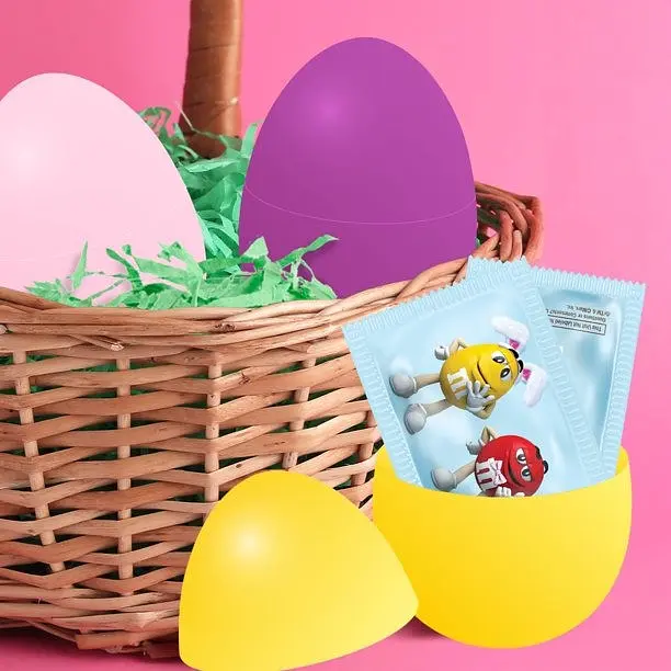 Драже M&M's Easter Fun Size Milk Chocolate Egg Hunt Candy 298 g - фото 6