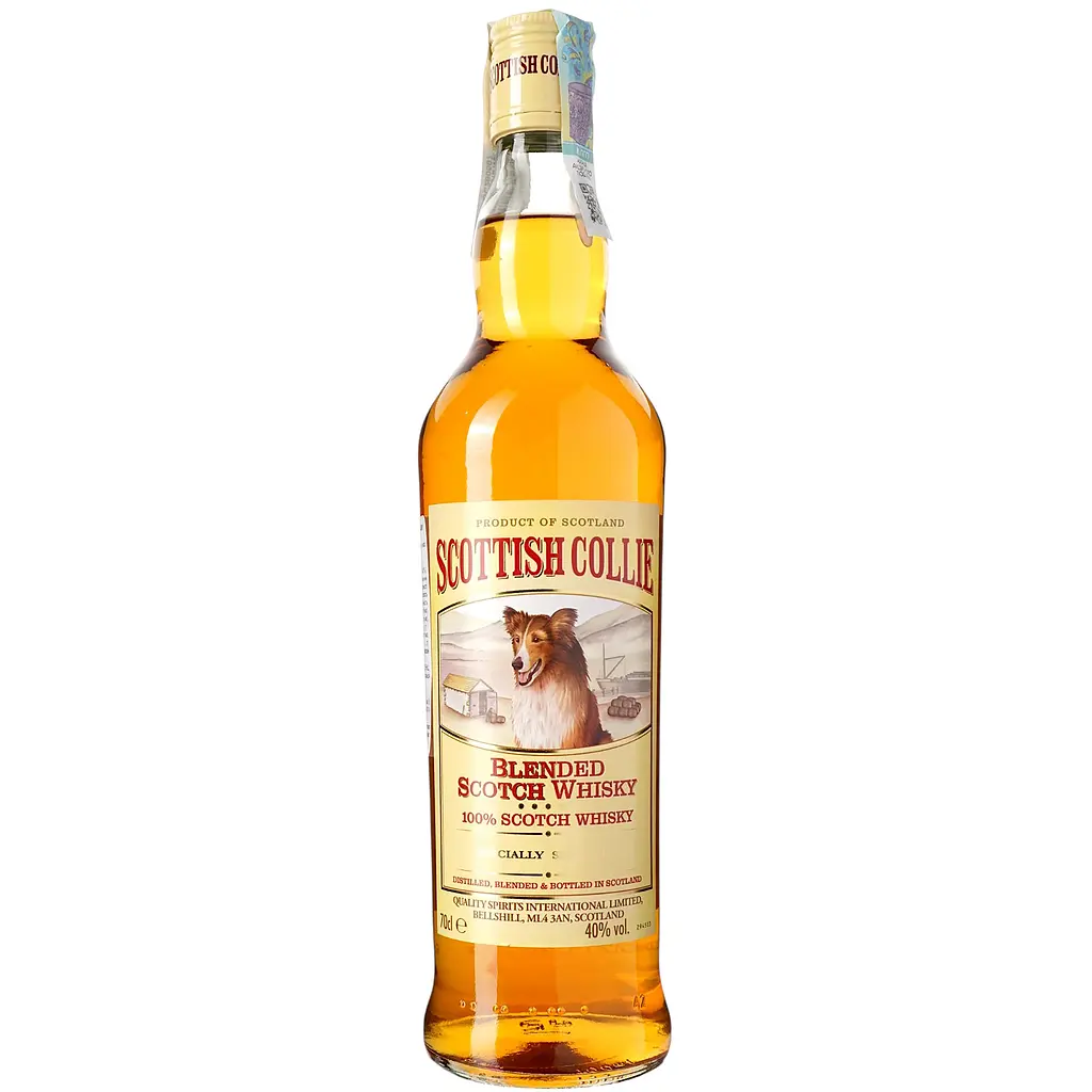Віскі Scottish Collie Blended Scotch Whisky 40% 0.7 л у тубусі - фото 2