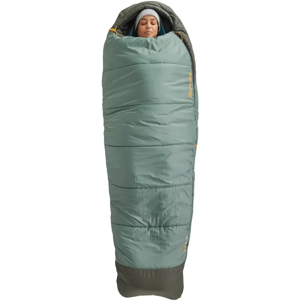 Спальний мішок Sea To Summit Boab -1C Regular Wide Laurel wreath green - фото 3