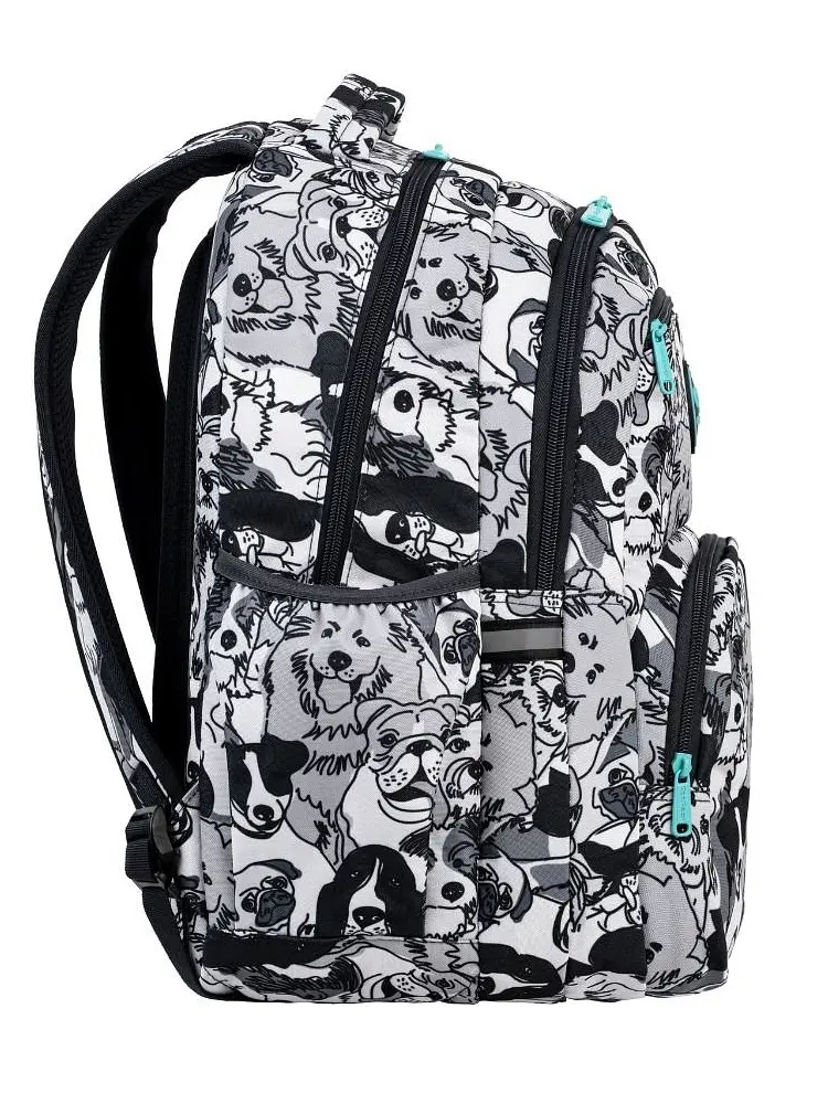 Рюкзак для мальчиков PICK DOGS PLANET цвет черно-белый Coolpack ЦБ-00226843 - фото 2