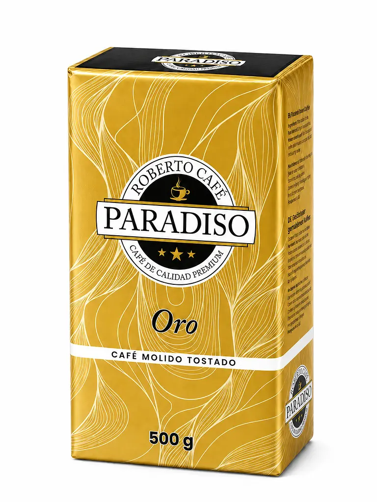 Кава мелена Paradiso Oro 500 г натуральна середнього обсмаження