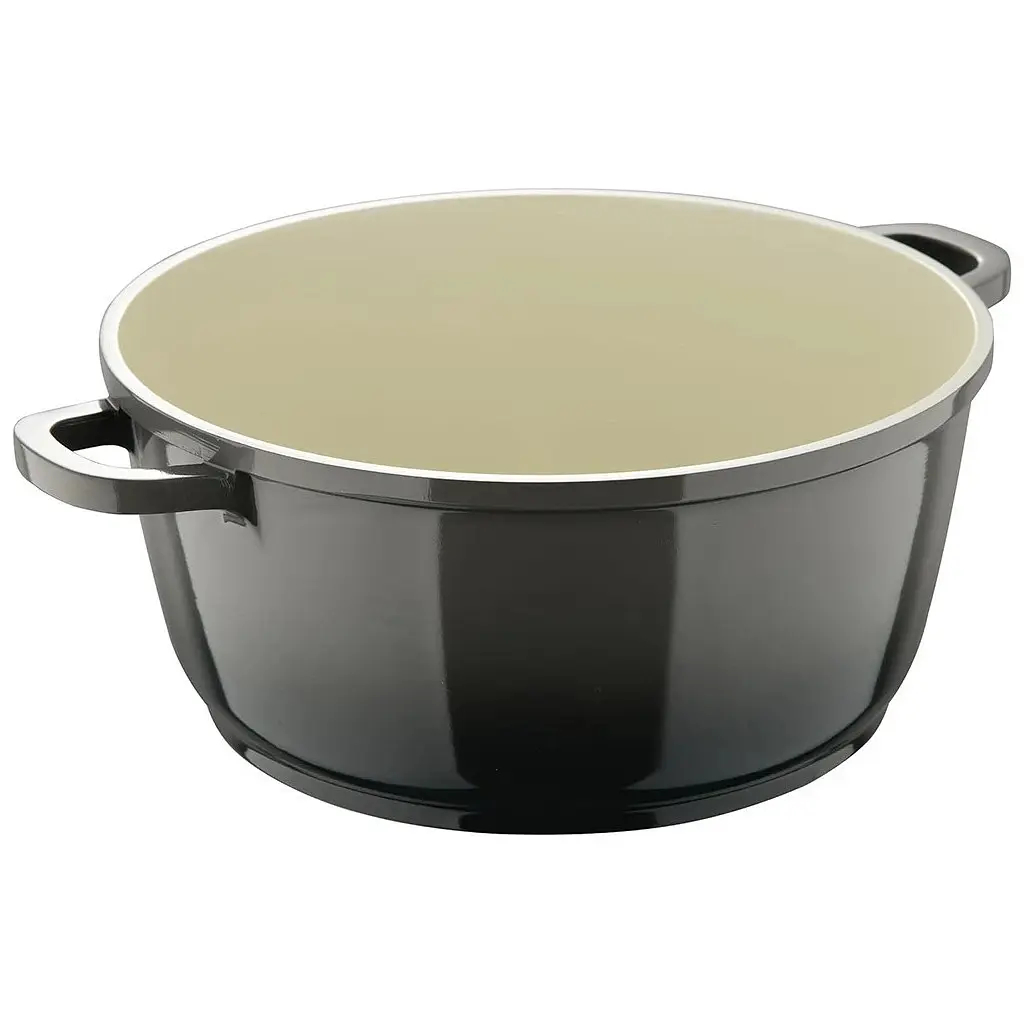 Каструля Bergner Excalibur з кришкою Сіра 5.8 л (BG-36102-GY) - фото 3
