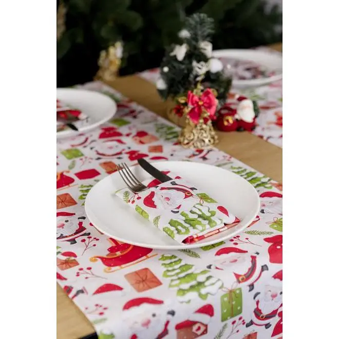 Ранер Прованс Санта на білому 40х140 см (35777) - фото 7
