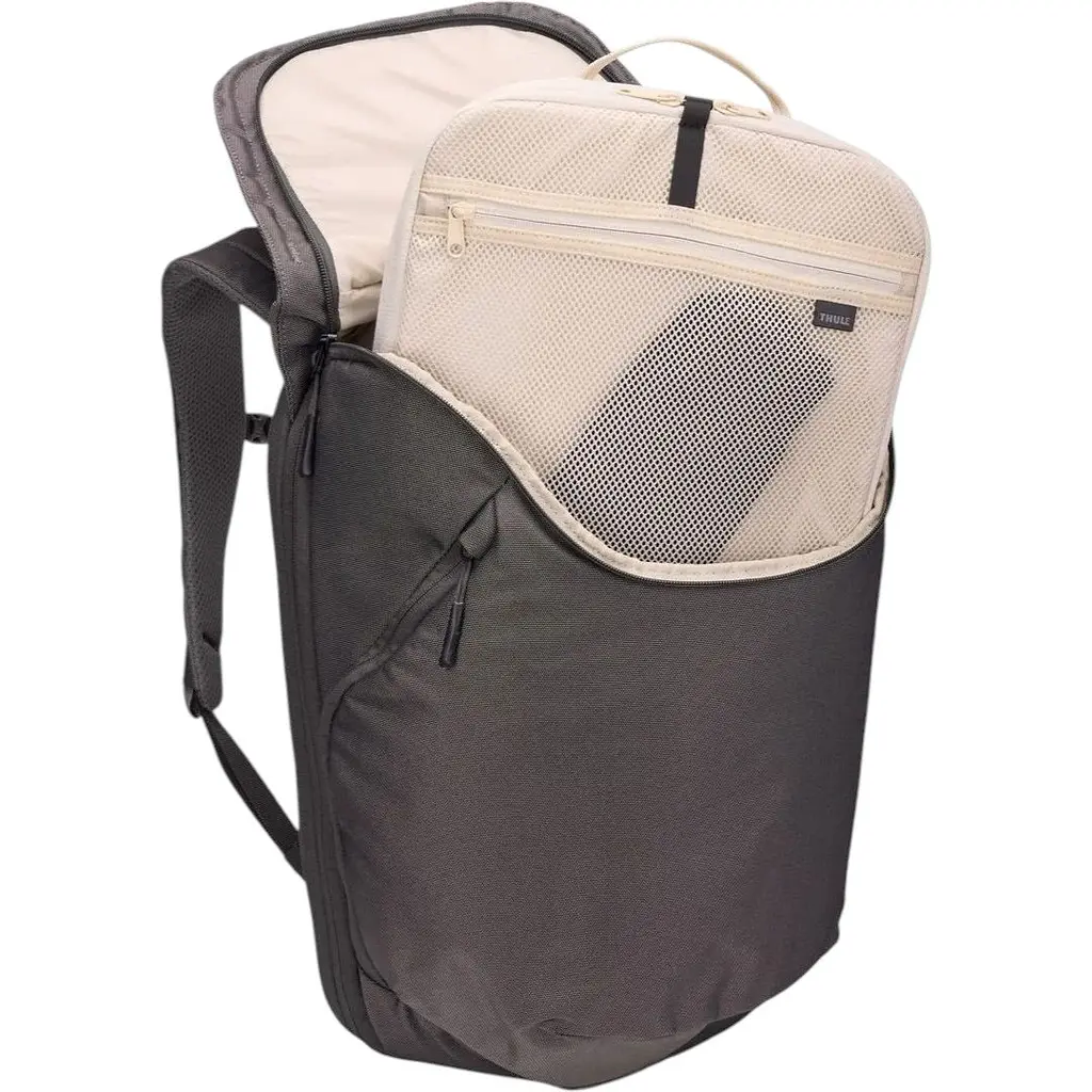 Комплект: Рюкзак Thule Subterra 2 Travel Backpack 26L Vetiver Grey (TH 3205056) + Органайзер Thule Subterra 2 PowerShuttle Small Vetiver Grey (TH 3205039) - фото 9