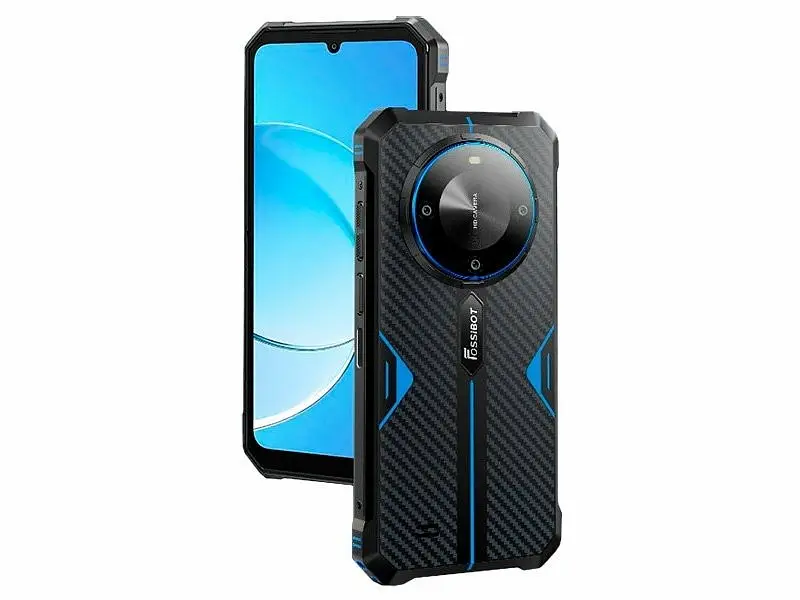 Смартфон Fossibot F105 4/64Gb Blue (Global) NFC - фото 2