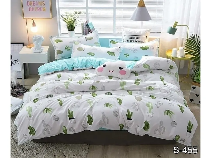 Комплект постільної білизни 2-спальний TAG tekstil pbe0027227 - фото 2