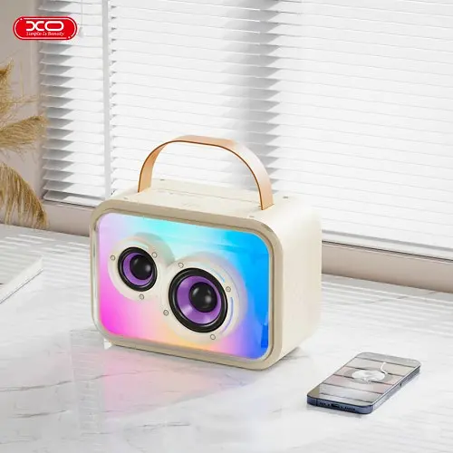 Акустична система XO F54 Glossy Cool Light K-Song Audio 20W Біла - фото 6