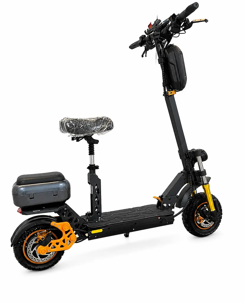 Електросамокат Kugoo EKAM M5 PRO (2000W, 24Ah), +тримач для телефону, +сумка, +шолом карбон - фото 5