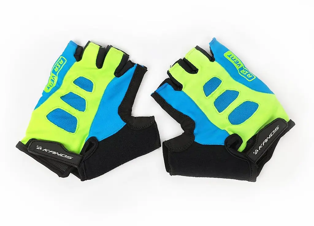 Велорукавицы Kands AL-1098 с короткими пальцами M Blue-green (G0000058) - фото 3