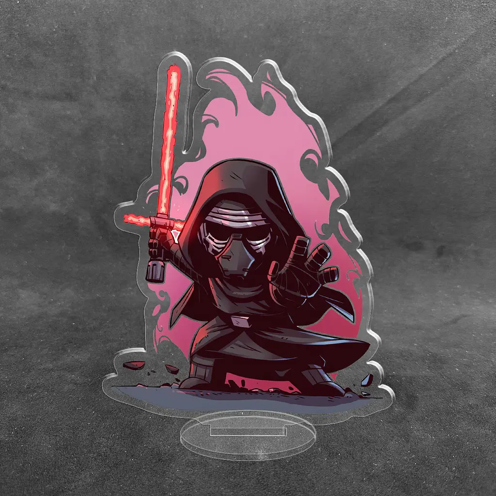 Акрилова колекційна фігурка Чібі Chibi Зоряні війни Star Wars - Kylo Ren 10 см - фото 2