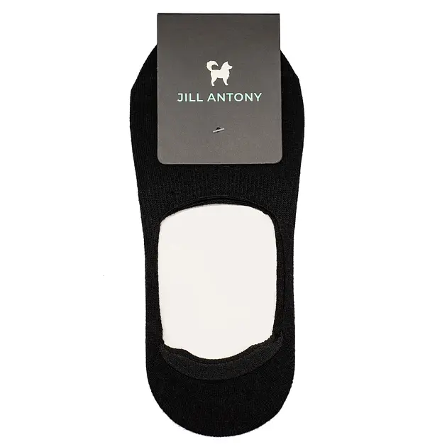 Набір 4 пари безшовних дихаючих слідів з силіконом ORGANIC cotton JILL ANTONY 35-37 women's - фото 5