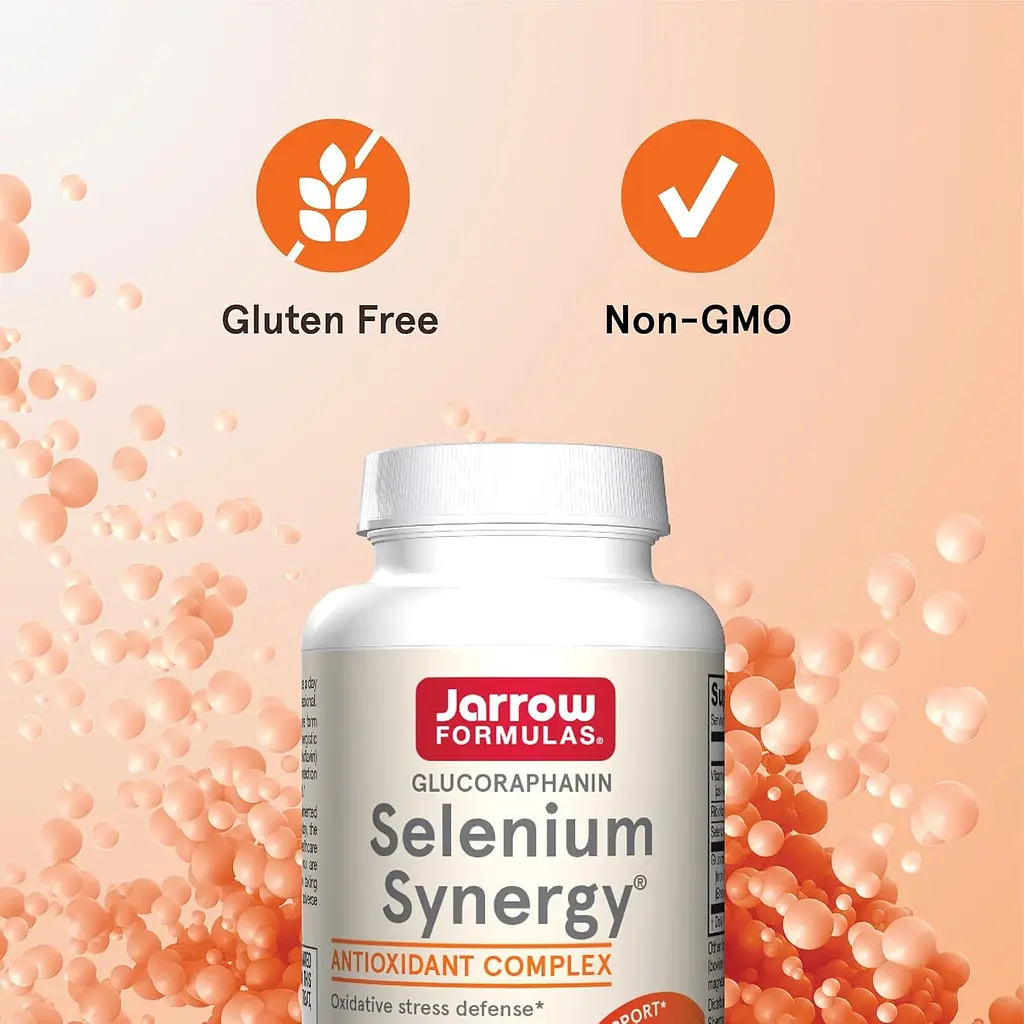 Синергия Селена Jarrow Formulas Selenium Synergy 200 мг 60 капсул - фото 4