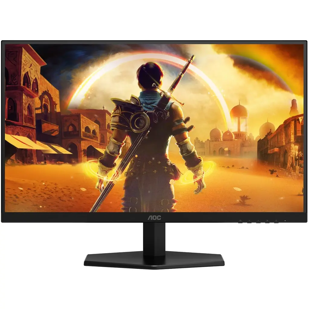 Монітор TFT 27" AOC Q27G42ZE, QHD, Fast IPS, 240Hz, 0,3ms, HDMI, DP, чорно-червоний (Q27G42ZE) - фото 9