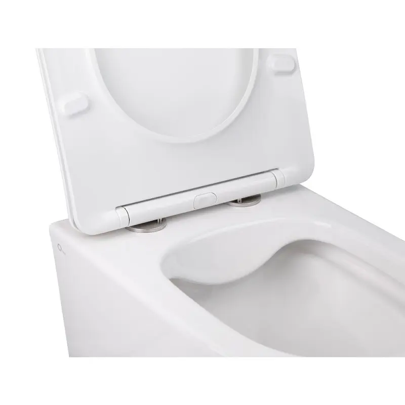 Набір Q-tap інсталяція 3 в 1 Nest QT0133M425 з панеллю змиву круглою QT0111M11112CRM + унітаз з сидінням Swan QT16335178W - фото 7