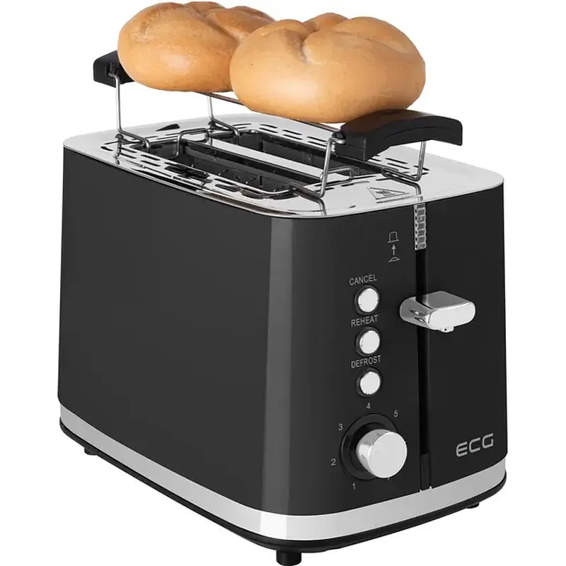 Тостер ECG ST 2766 Vintage Nero - фото 14