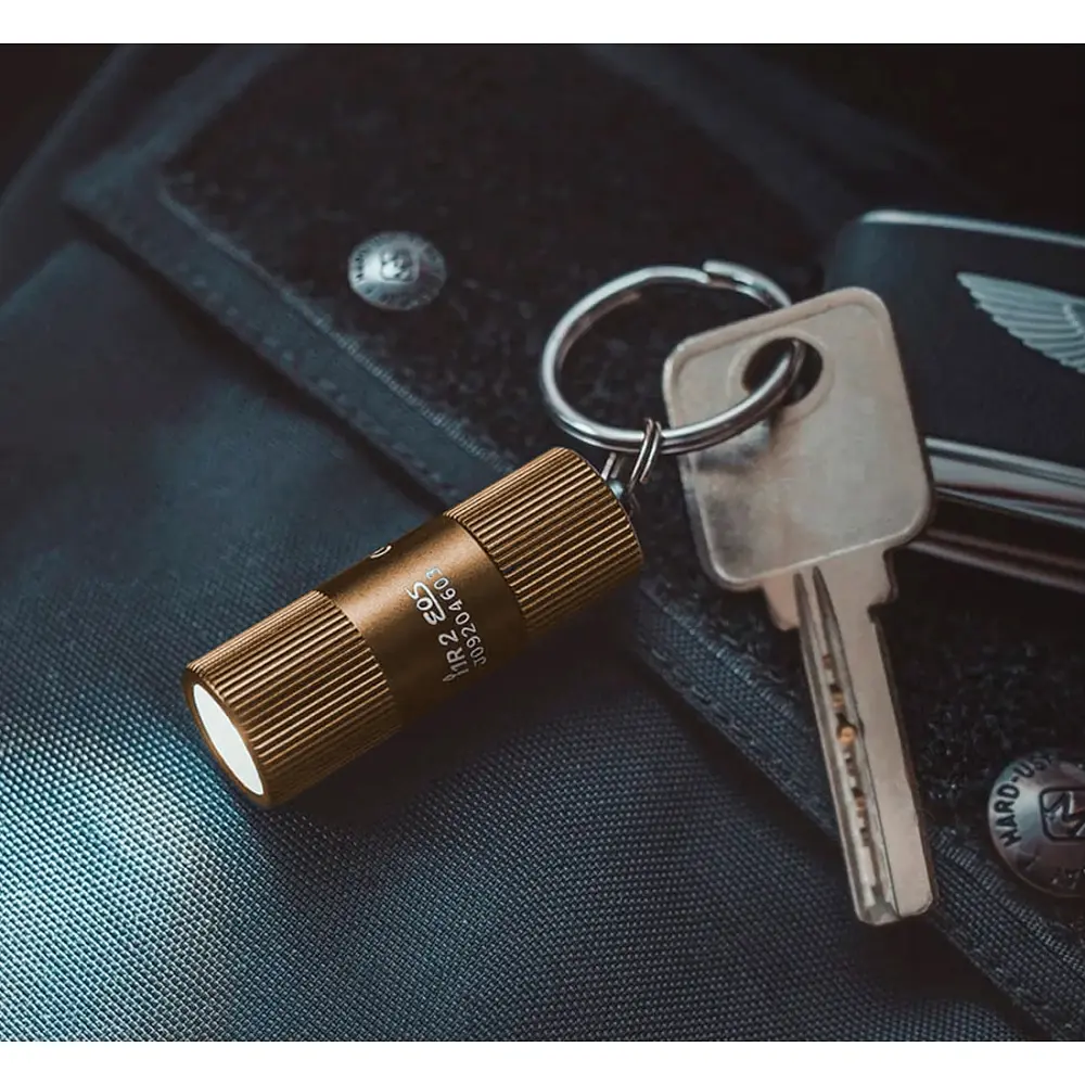 Фонарь-брелок Olight I1R 2 Tan - фото 9