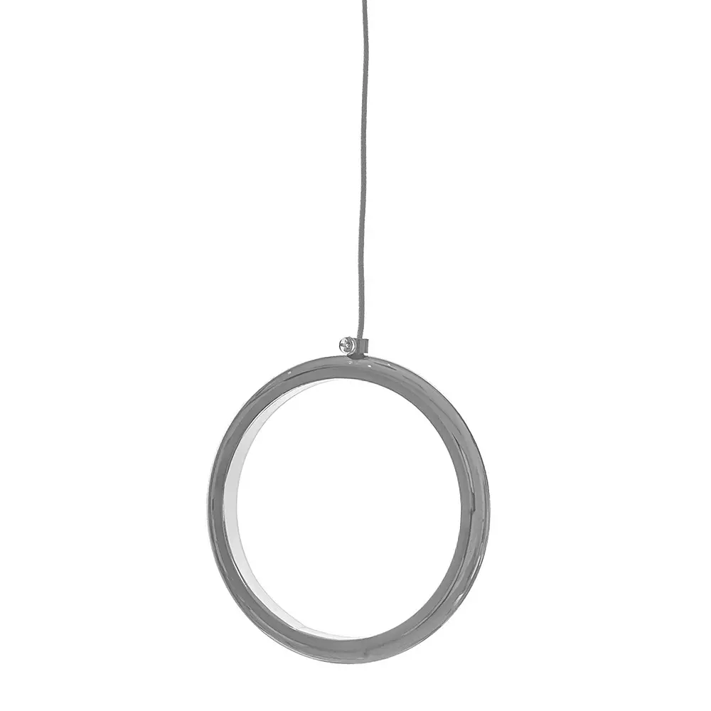 Світильник стельовий Brille підвісний світлодіодний для спальні BR-934S/8W LED CH - фото 3