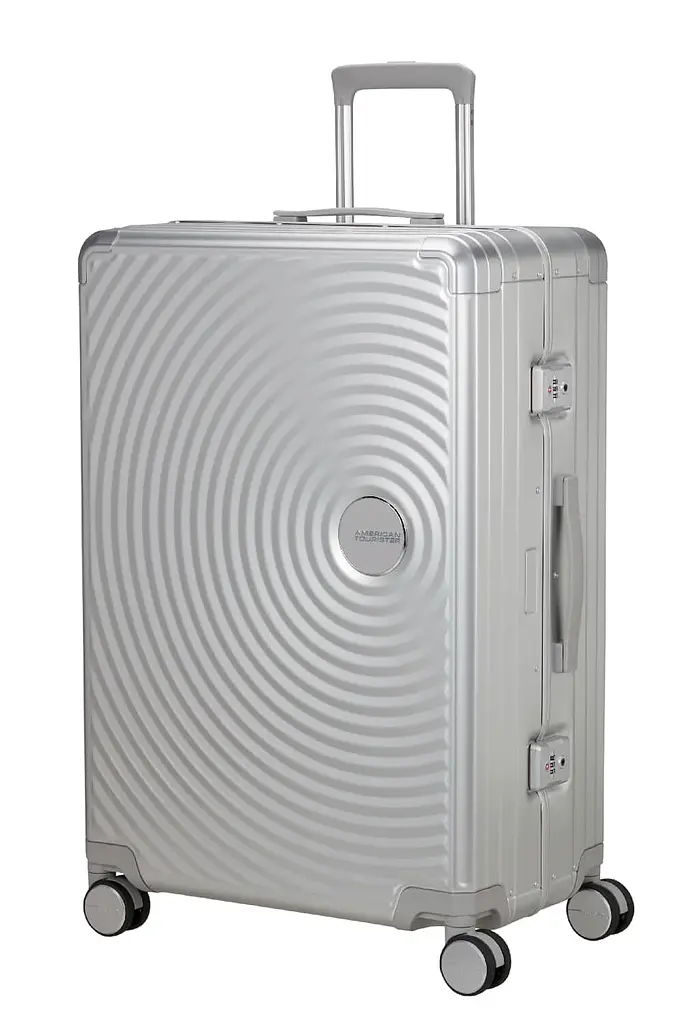 Валіза 77 См American Tourister SOUNDBOX ALU SILVER 77x52x30 MI3*25003 - фото 4
