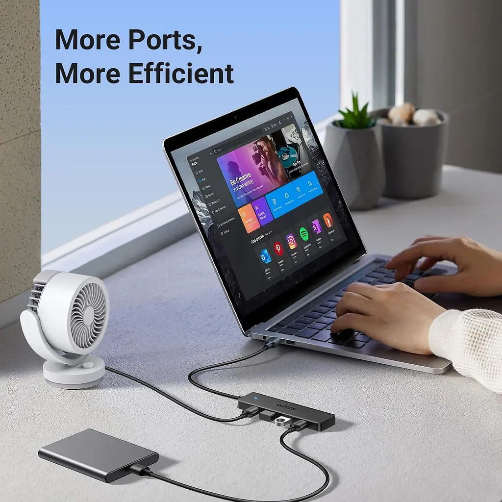 USB-Хаб Ugreen 4-Port USB 3.0 Hub 1m (UGR-35574) - фото 7
