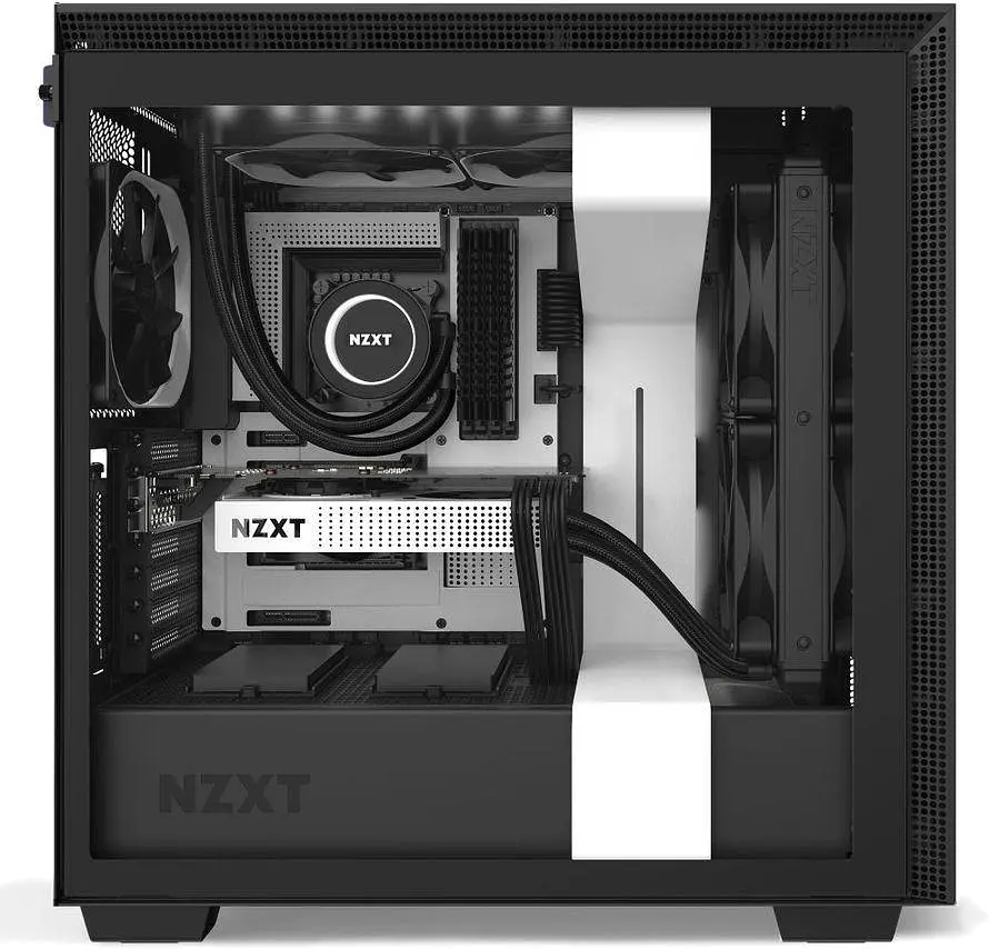 Корпус NZXT H710i White-Black (CA-H710i-W1) Без БП Б/в - фото 4