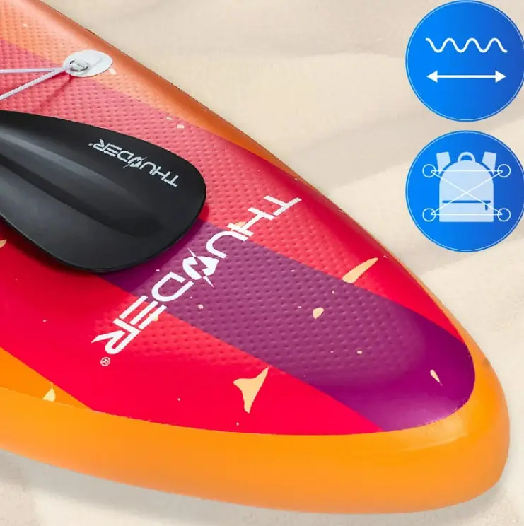 Надувна дошка SUP THUNDER RETRO 320 см з веслом - фото 2
