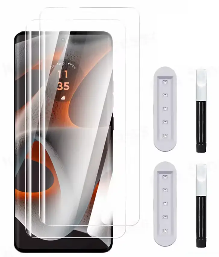 Захисне скло DK для Oppo Reno10/Reno10 Pro UV Curved 015456 clear 2 шт. - фото 2