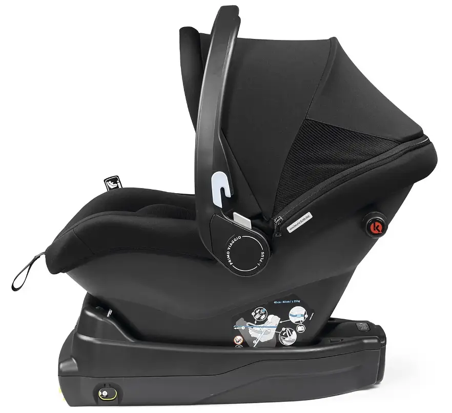 Автокрісло Peg-Perego Primo Viaggio i-Size з базою Polo, чорний (IMSZ000000DX13TP13) - фото 4