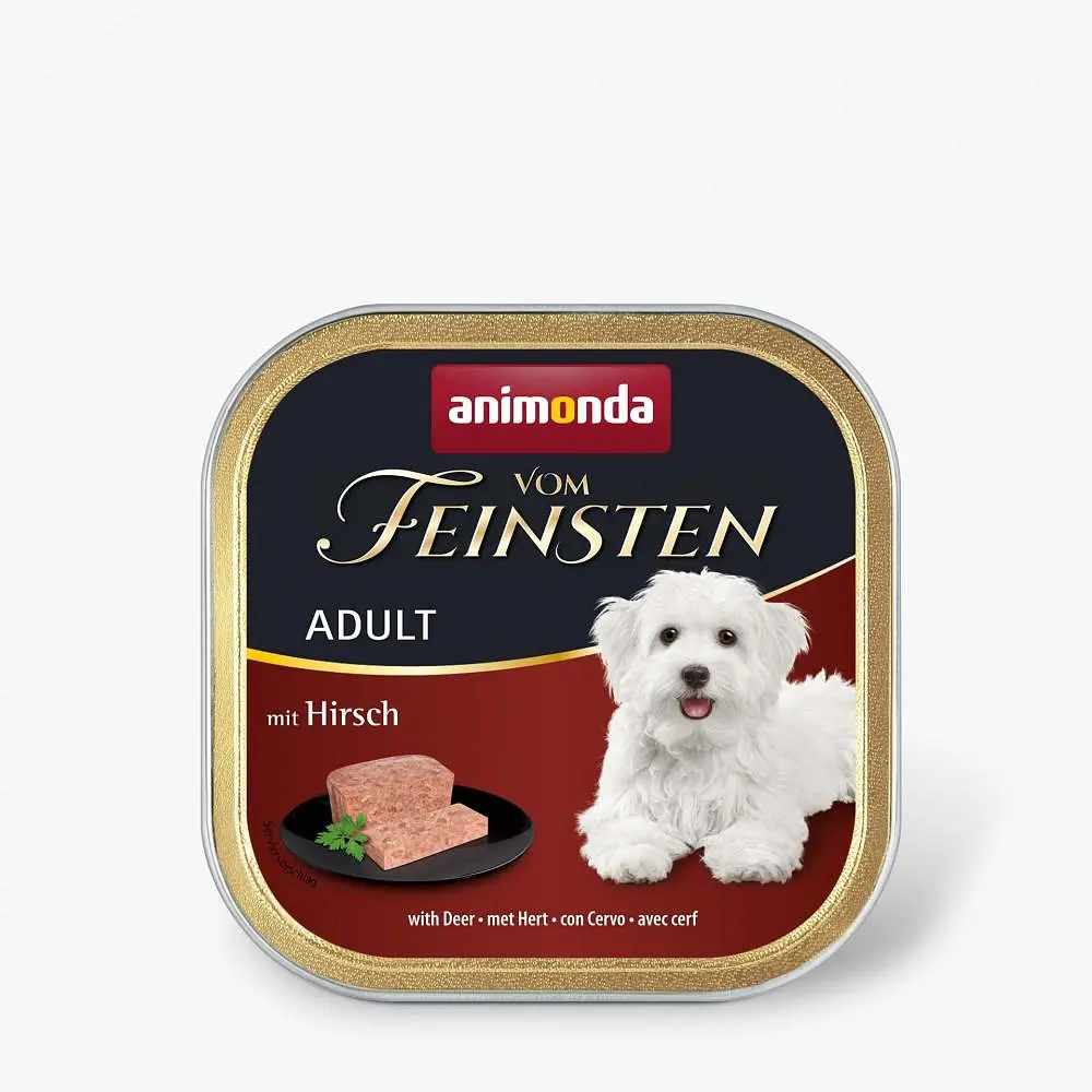 Вологий корм для собак Animonda Vom Feinsten Adult with Deer з олениною 150 г (арт.AM-82660)