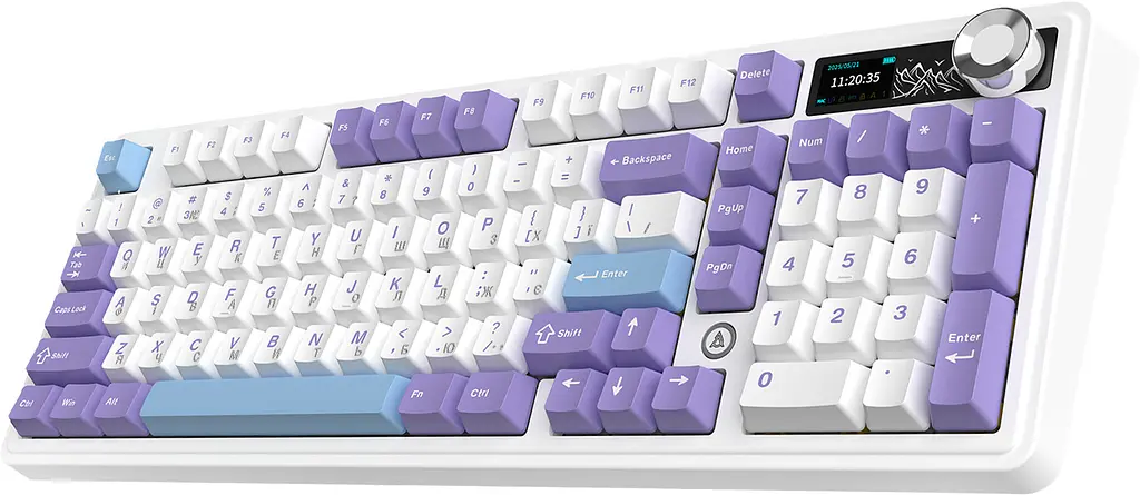 Клавиатура беспроводная Ajazz AK980 V2 Gift Switch V2 White (AK980-V2-G-PWB) - фото 3