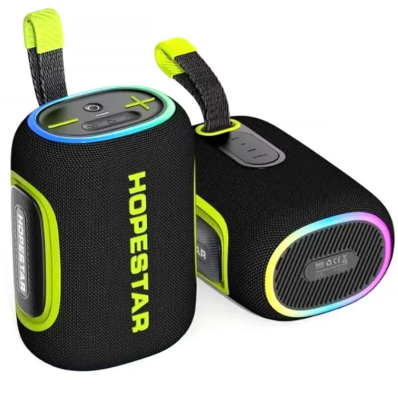 Bluetooth стовпчик H57 mini 10W Black Hopestar teh0029750 - фото 2
