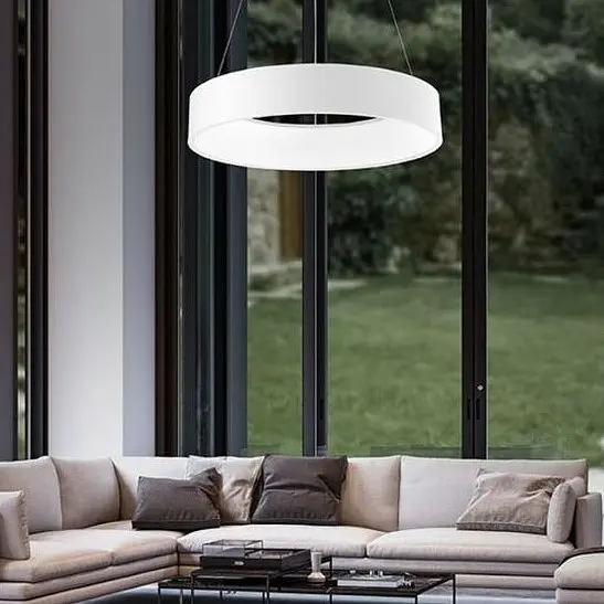 Світильник стельовий Brille підвісний з пультом BL-483S/2x24W LED RM WH - фото 6