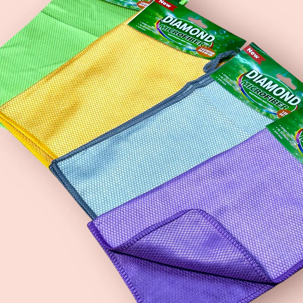 Набор кухонных полотенец LeLit Diamond 30х30 см 4 шт. (le2000000299983) - фото 4