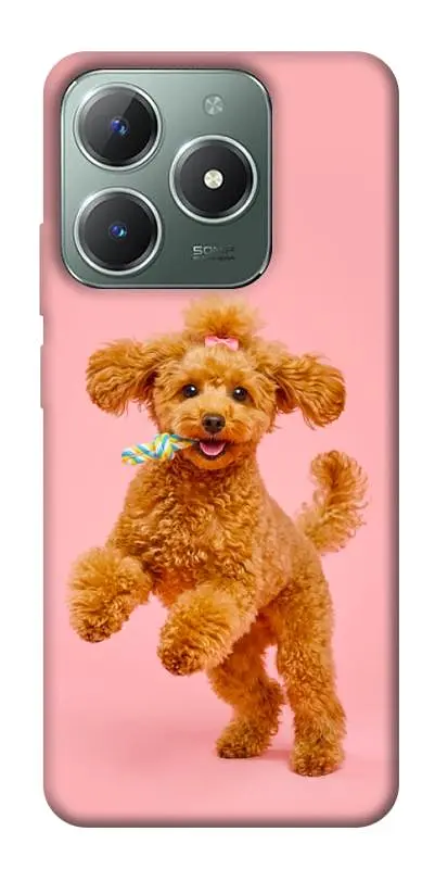 TPU чохол Demsky Happy poodle для Realme C61 4G