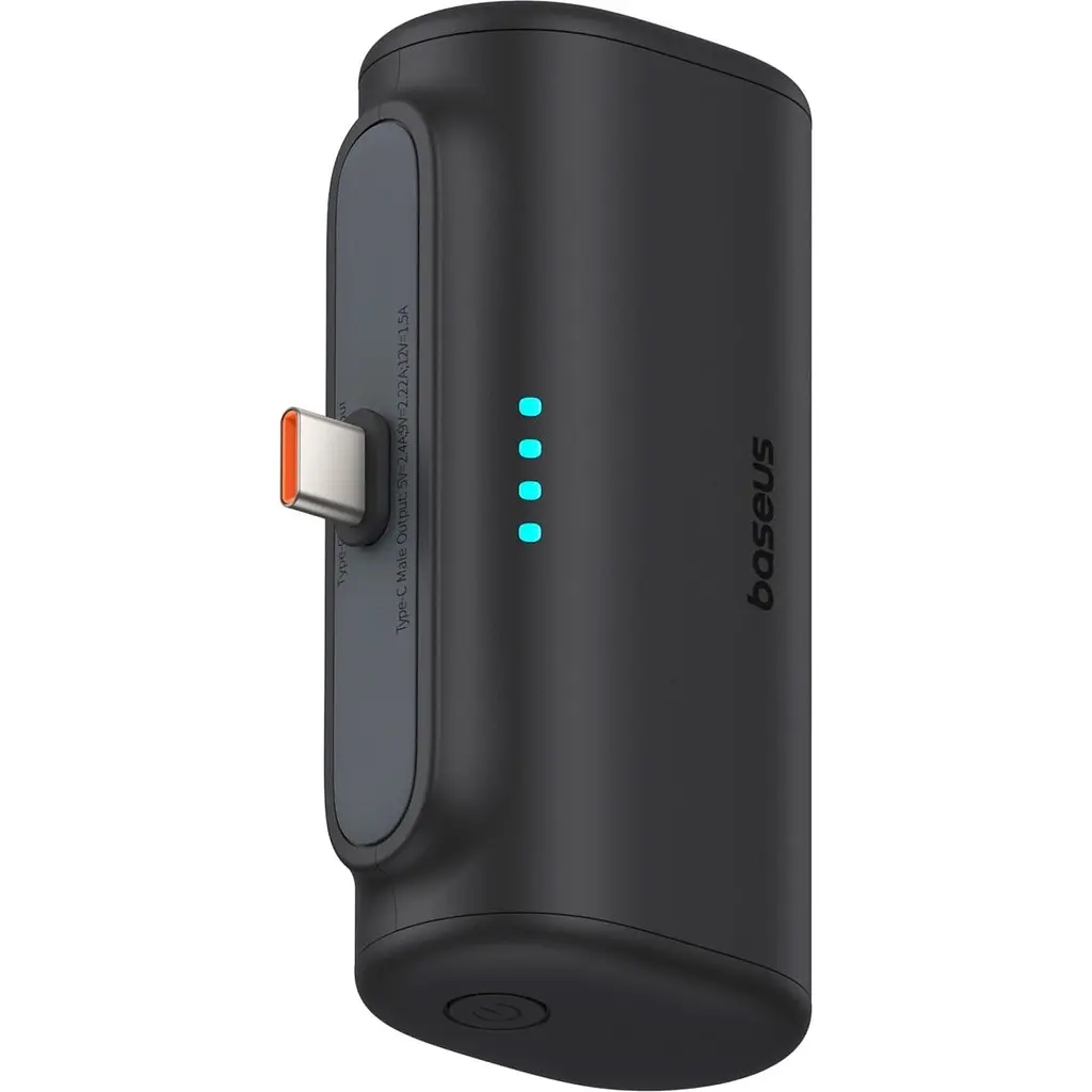 Зовнішній акумулятор Baseus Compact Type-C Edition 5000mAh 20W Black (P10068306113-00) [132858] - фото 4