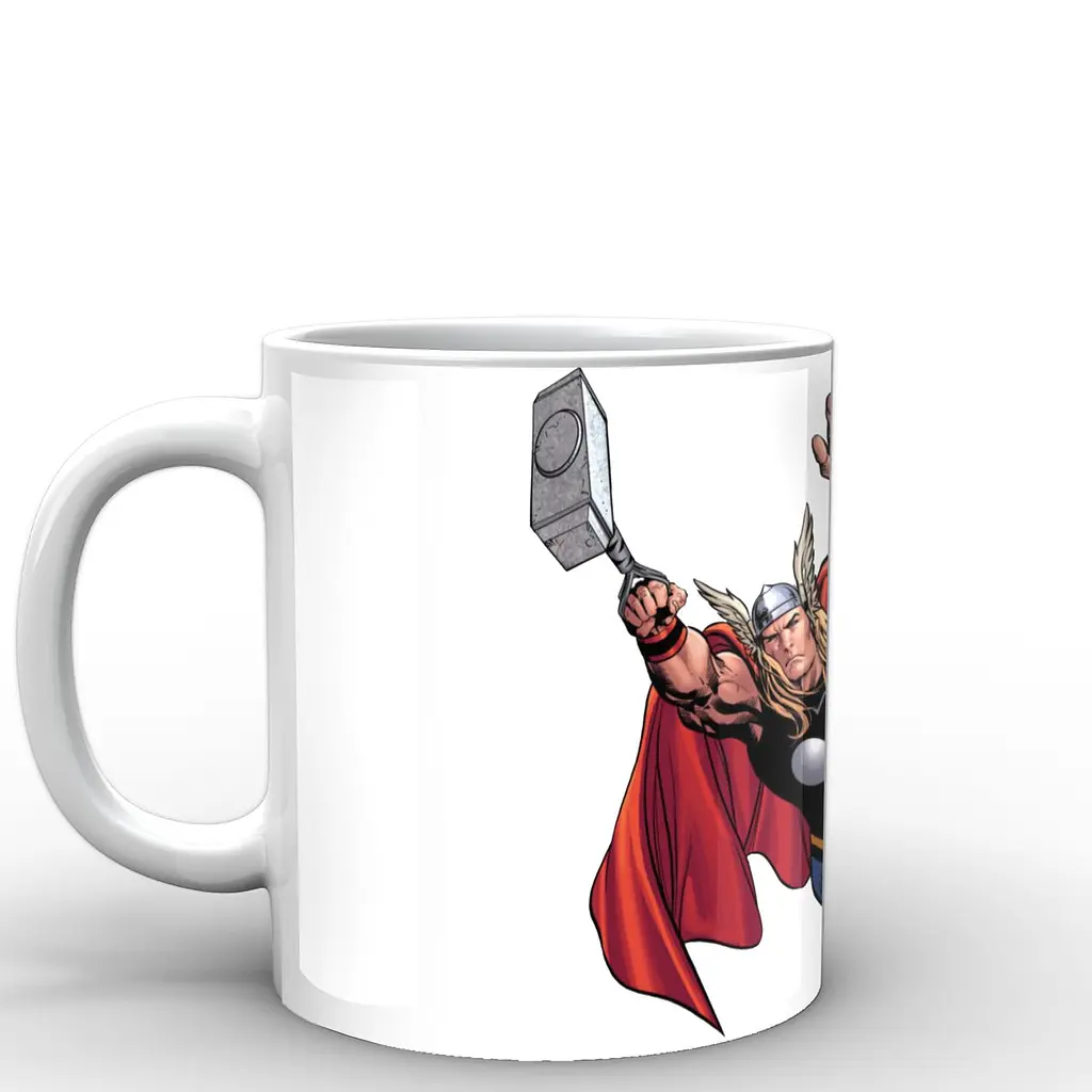 Кружка GeekLand Тор Thor комикс TH.02.016.277 330 мл белая - фото 2