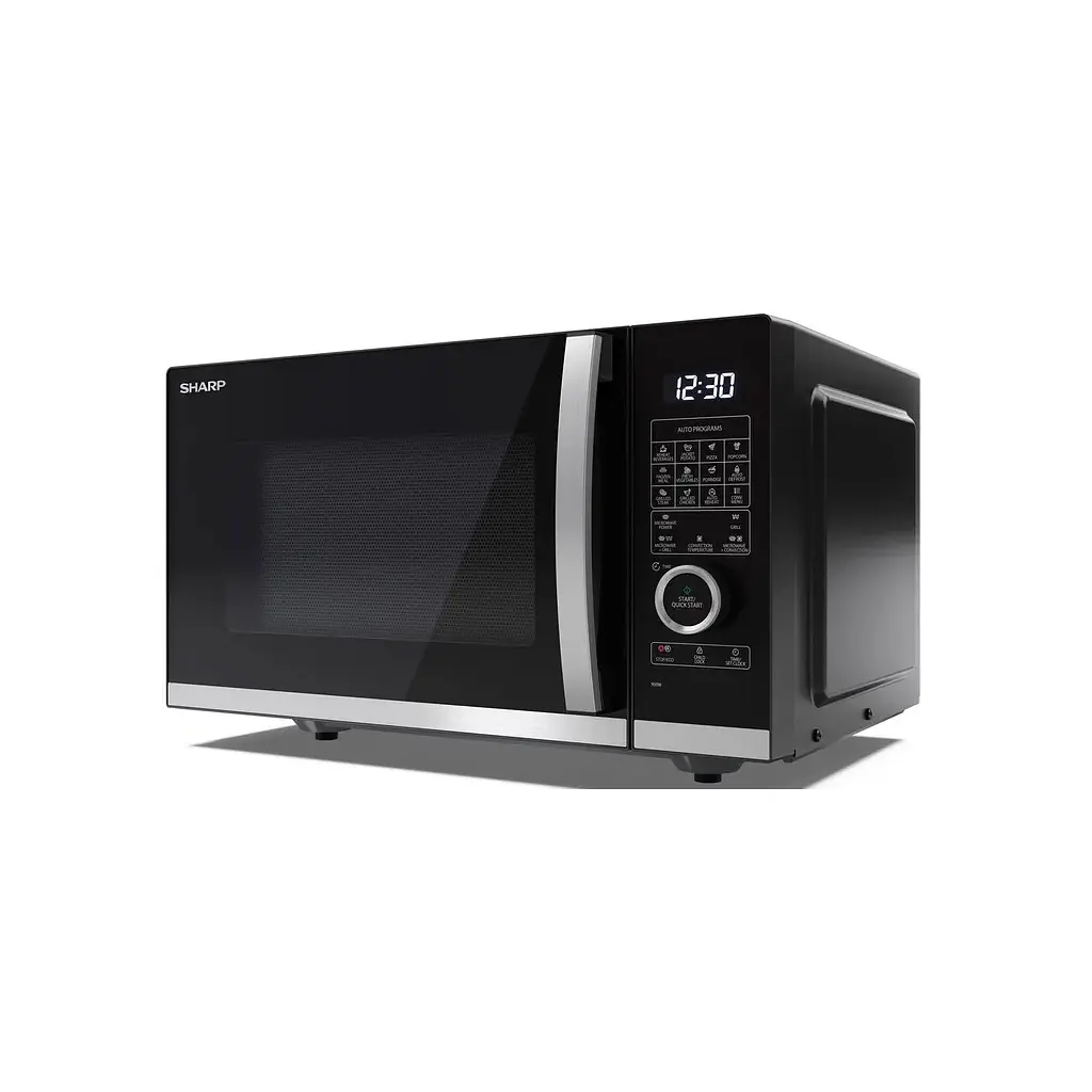 Мікрохвильова піч Sharp YC-QC254AE-B - фото 4