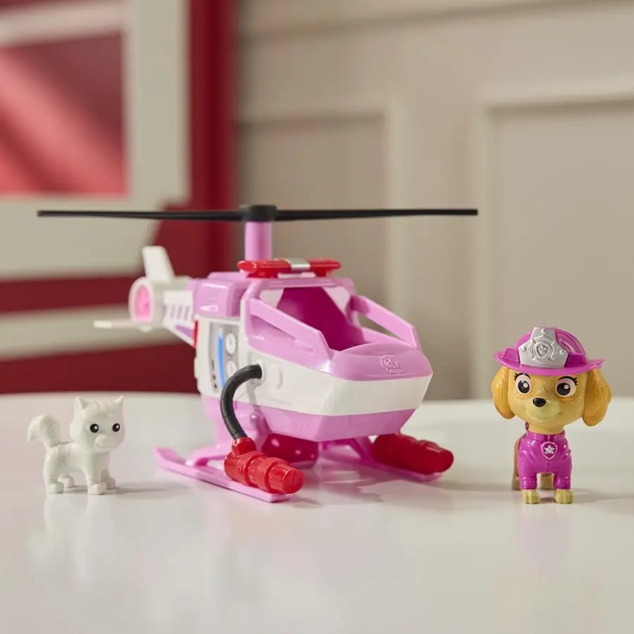 Ігровий набір Paw Patrol Великий рятувальнийгелікоптер з водієм Скай (Пожежна рятувальна місія) (SM97236/6072661) - фото 7