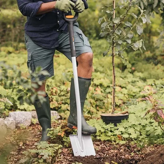 Телескопічна лопата штикова Fiskars Xact (1066732) - фото 8