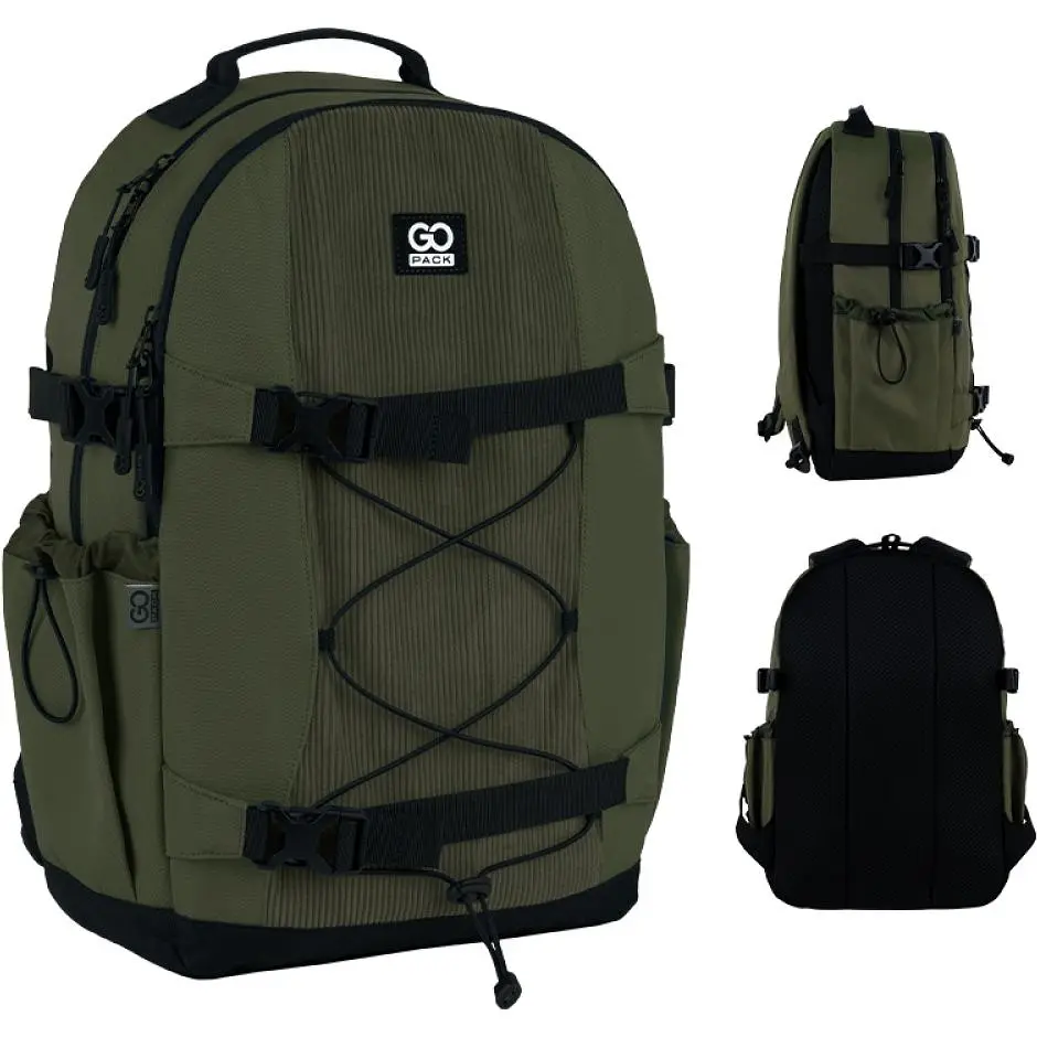 Рюкзак GoPack Education Teens 186 хакі (GO25-186L-3) - фото 2