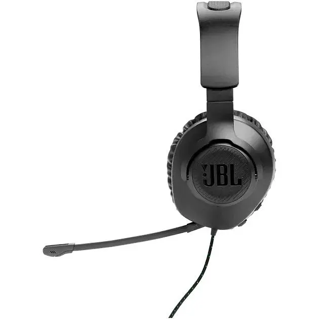 Ігрові навушники JBL Quantum 100X Black (JBLQ100XBLKGRN) [87209] - фото 5