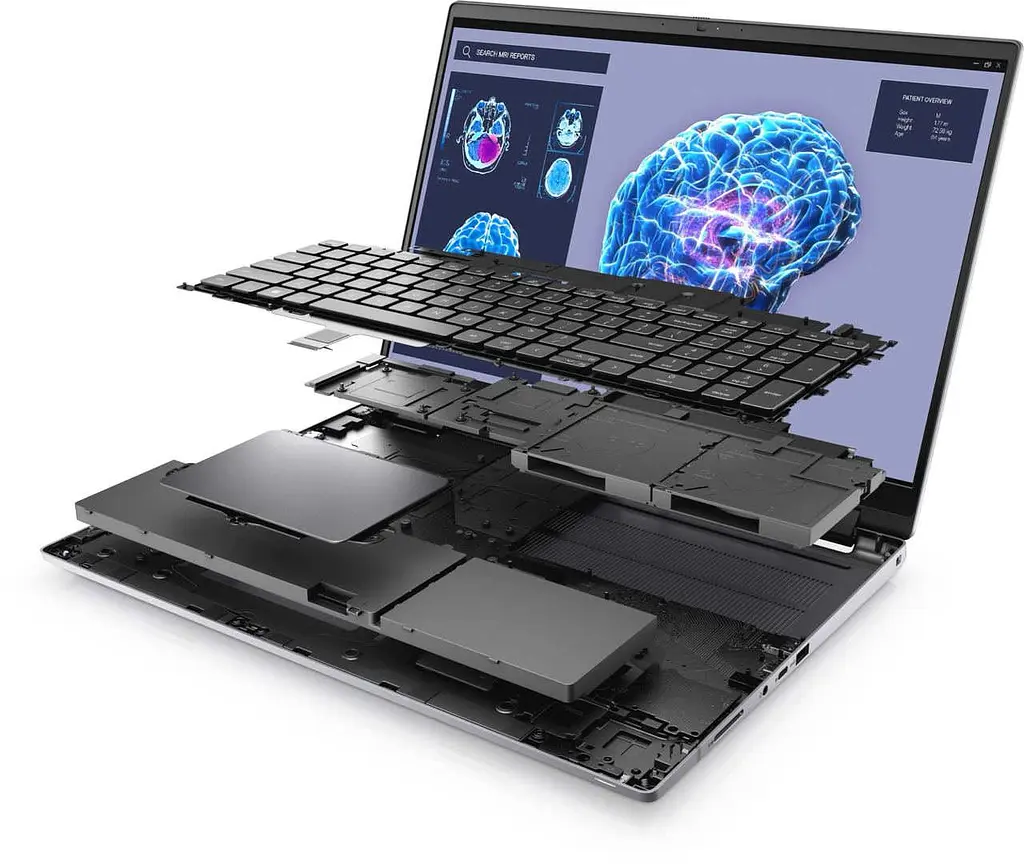 Ноутбук Dell Precision 7680 Gray (0RRF9) - фото 3