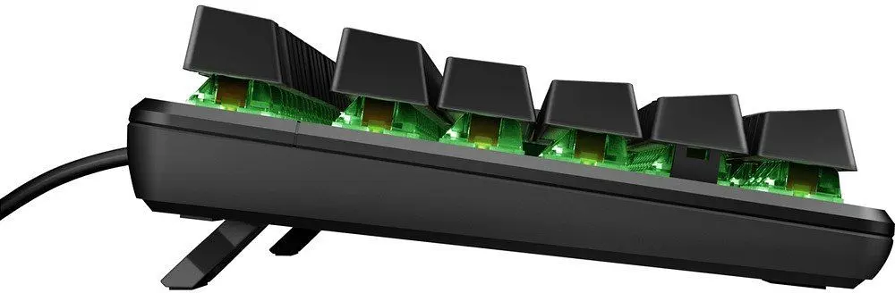 Клавіатура механічна Pavilion Gaming 550, 104key, Red Hybrid Switch, USB-A, EN/RU, RGB, чорний HP teh0013877 - фото 6