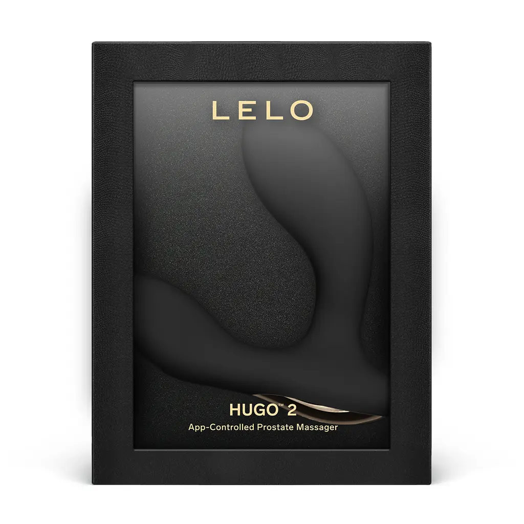 Стимулятор простати LELO Hugo 2 App, 10.7 см чорний - фото 3