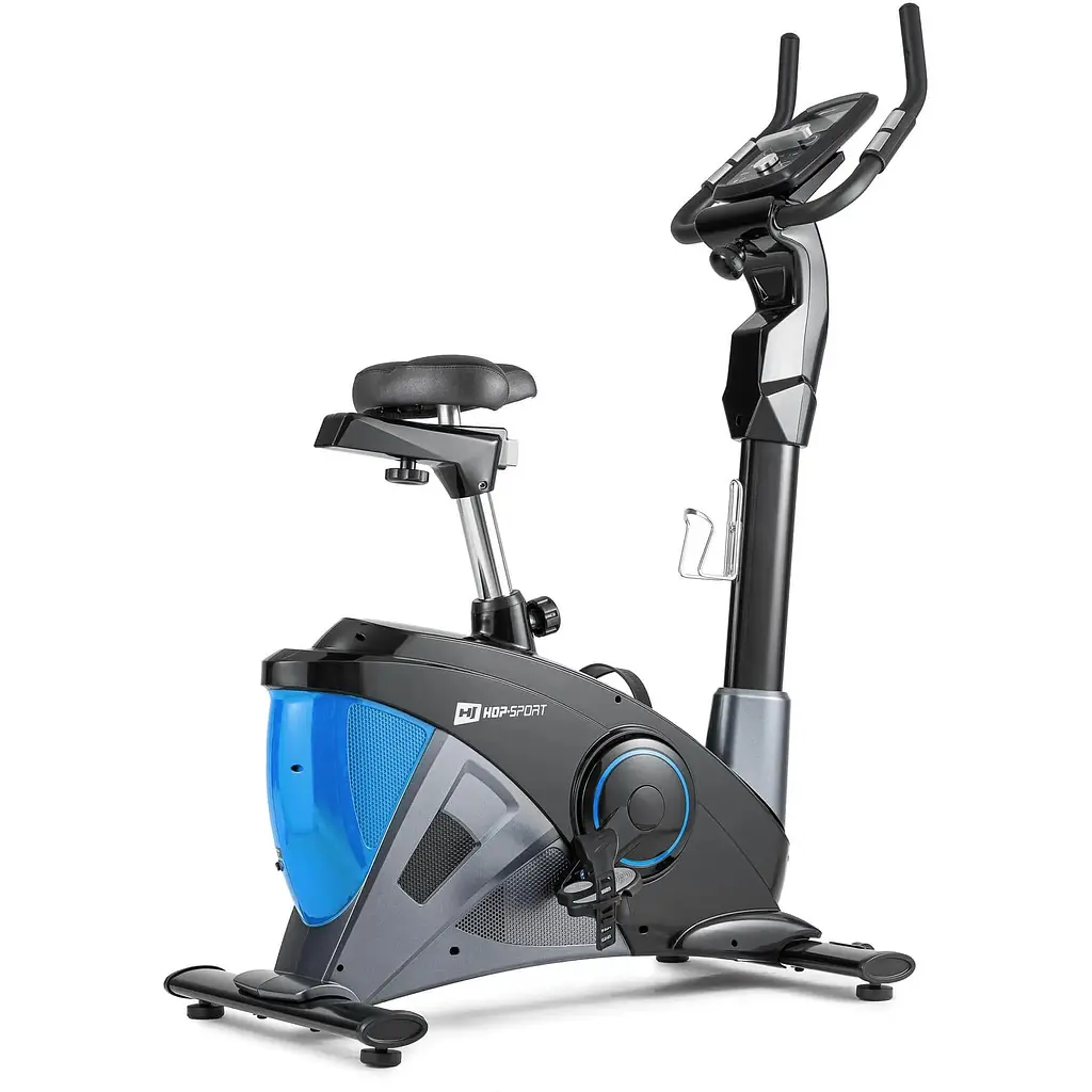 Велотренажер Hop-Sport HS-090H Apollo синий iConsole+ - фото 5