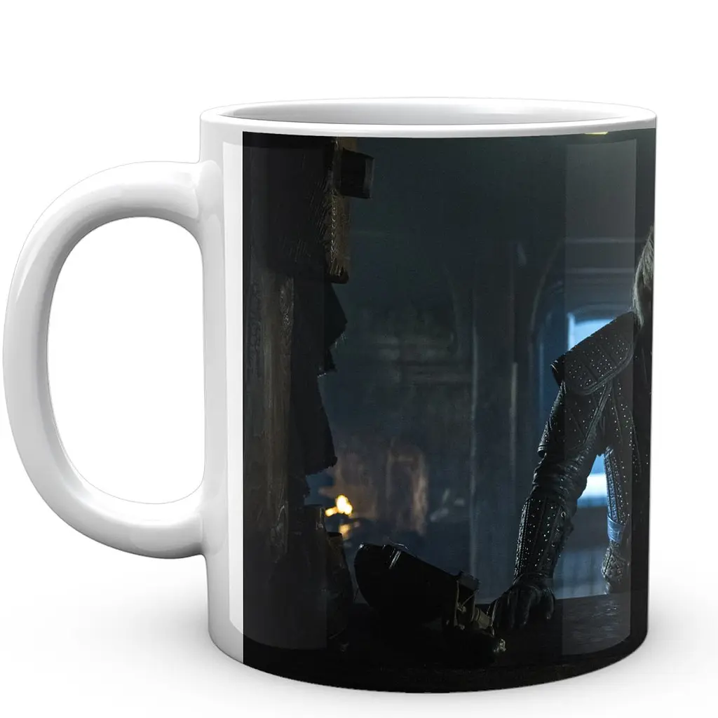 Кухоль GeekLand The Witcher Відьмак Геральт TW 002.002 330 мл білий - фото 2