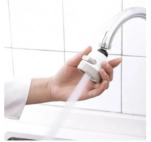 Насадка-аератор на кран MasterTool Water Saver 360 водозбережувач, гнучкий білий - фото 4