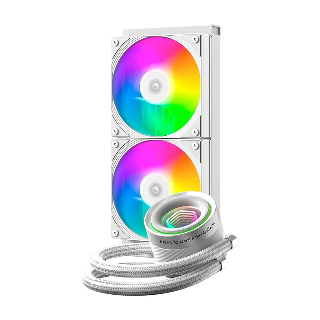Система рідинного охолодження ID-Cooling FX240 INF White (FX240 INF WHITE) - фото 3
