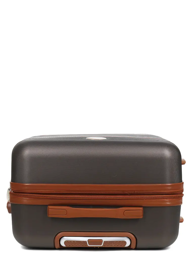 Валіза середня M ABS-пластик Worldline Airtex 629 67×45×27см 74л Коричнева - фото 9