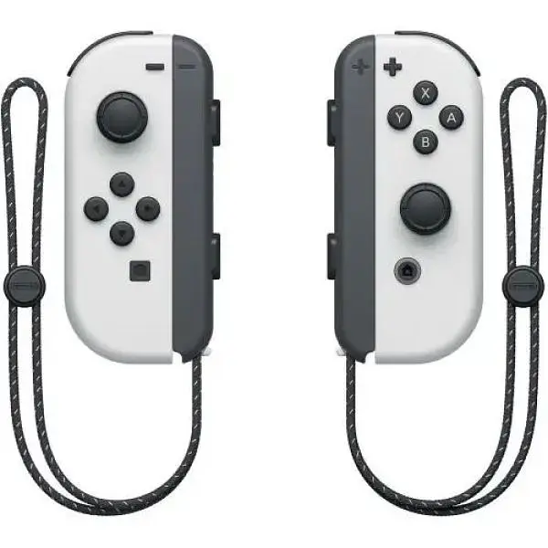 Игровая консоль Nintendo Switch OLED model White + Чехол Deluxe Travel Case Black + Защитное стекло - фото 4